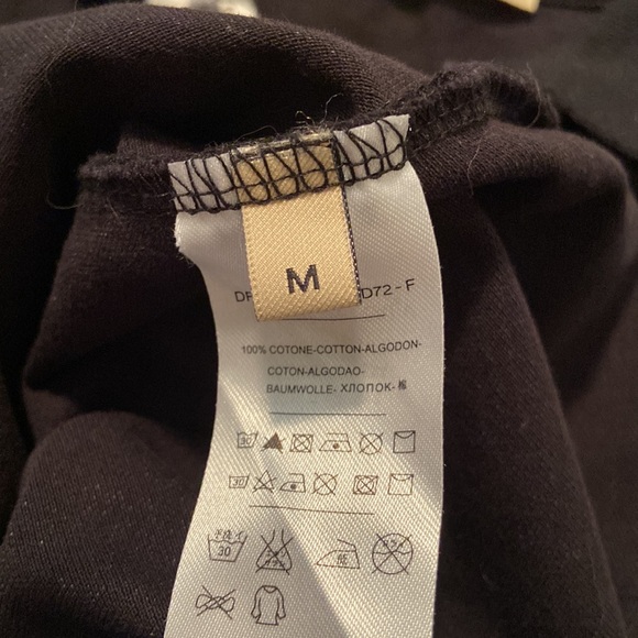 Vintage Burberry England Black Knit Polo Short Sleeve size M - Picture 8 of 10